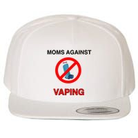 Moms Against Vaping Wool Snapback Cap
