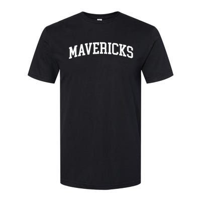 Mavericks Arch Vintage Retro College Softstyle® CVC T-Shirt