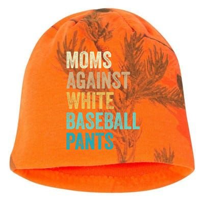 Moms Against White Baseball Pants Funny Kati - Camo Knit Beanie