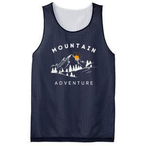 Mountain Adventure Wild And Free Mesh Reversible Basketball Jersey Tank