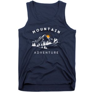 Mountain Adventure Wild And Free Tank Top