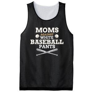 Moms Against White Baseball Pants funny baseball mom mother Tank Top Mesh Reversible Basketball Jersey Tank