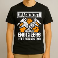 Machinist At Work 4 T-Shirt