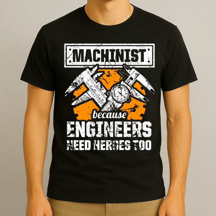 Machinist At Work 4 T-Shirt