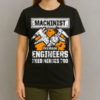 Machinist At Work 4 T-Shirt