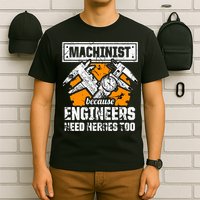 Machinist At Work 4 T-Shirt