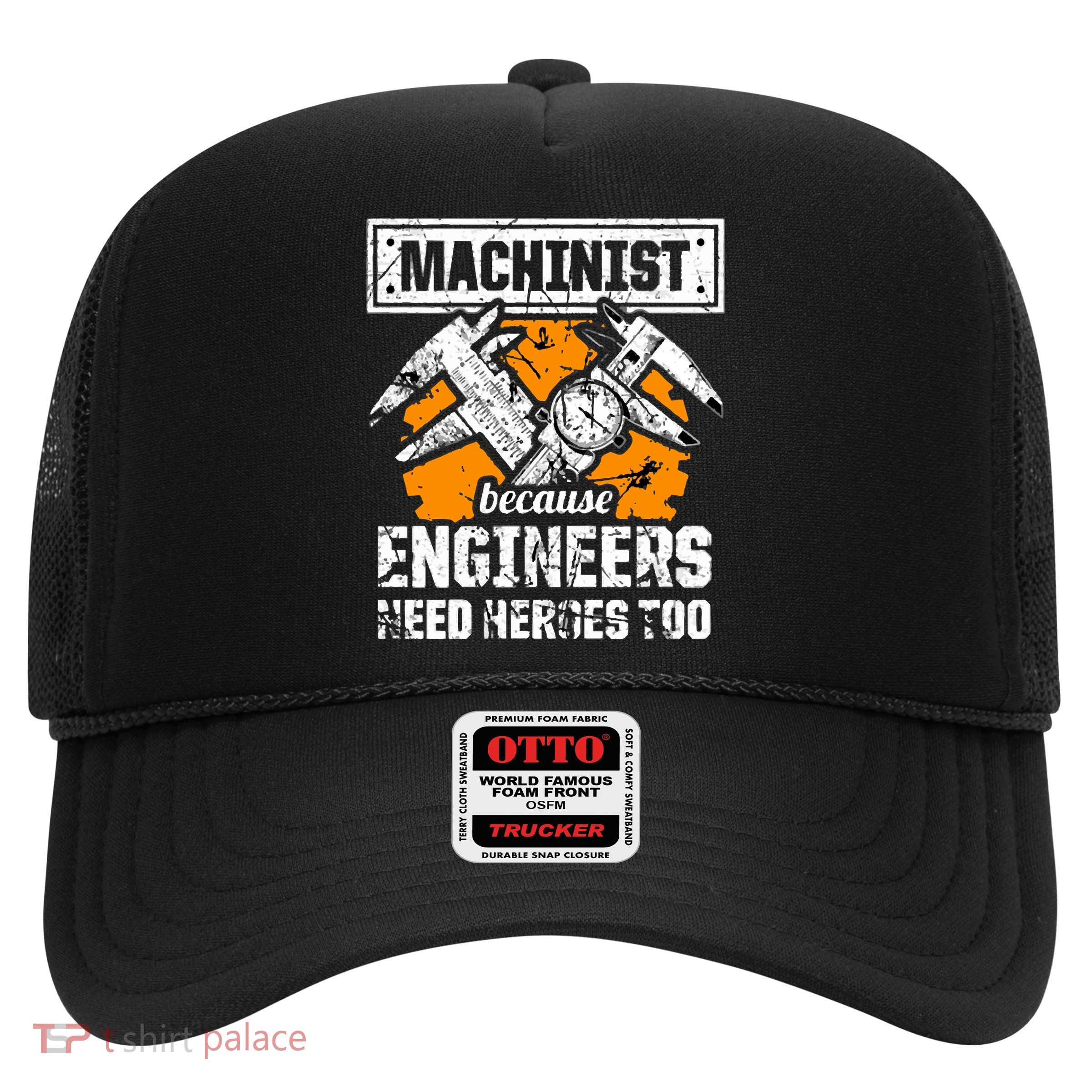 Machinist At Work 4 Trucker Hat