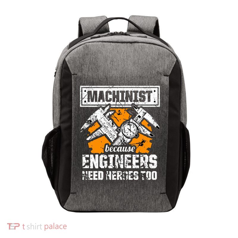 Machinist At Work 4 Vector Backpack