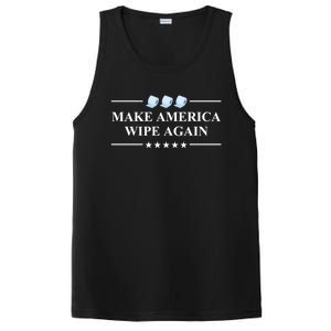 Make America Wipe Again Funny Gift PosiCharge Competitor Tank