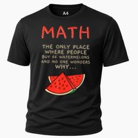 Math And Watermelons Mathematics Calculation Numbers Cooling Performance Crew T-Shirt