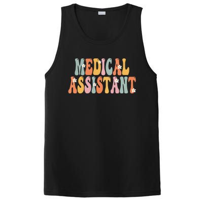 Medical Assistant Week Groovy Appreciation Day PosiCharge Competitor Tank