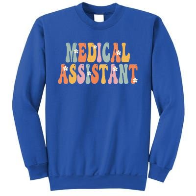 Medical Assistant Week Groovy Appreciation Day Sweatshirt