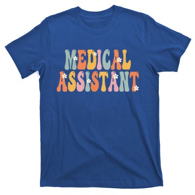 Medical Assistant Week Groovy Appreciation Day T-Shirt