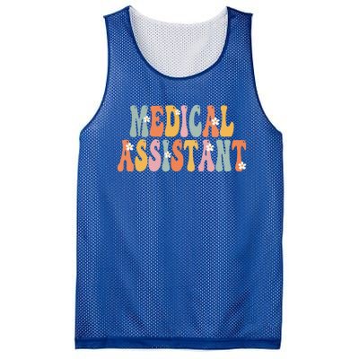 Medical Assistant Week Groovy Appreciation Day Mesh Reversible Basketball Jersey Tank