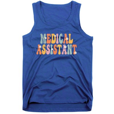 Medical Assistant Week Groovy Appreciation Day Tank Top