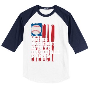 Moms Against White Baseball Pants Funny Baseball Mama Lover Gift Baseball Sleeve Shirt