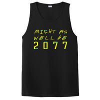 Might As Well Be 2077  Gamer meme  Retro Cyberpunks  PosiCharge Competitor Tank