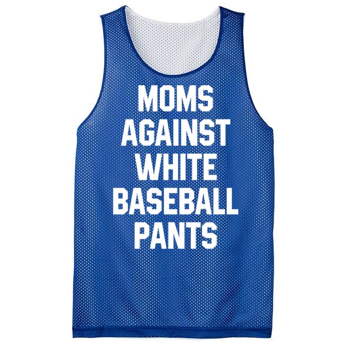 Moms Against White Baseball Pants Vintage Cute Gift Mesh Reversible Basketball Jersey Tank