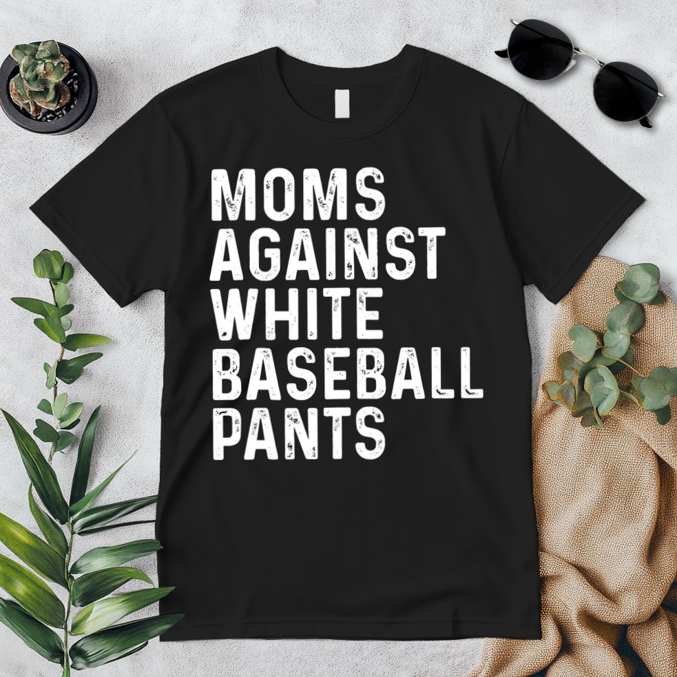 Moms Against White Baseball Pants Tank Top Premium T-Shirt