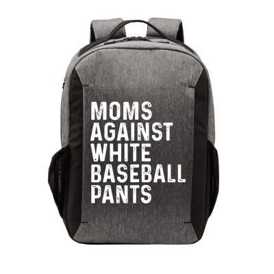Moms Against White Baseball Pants Tank Top Vector Backpack