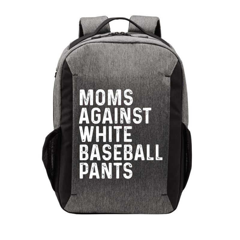 Moms Against White Baseball Pants Tank Top Vector Backpack