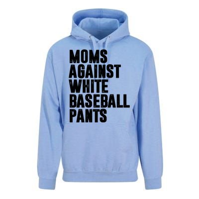 Moms Against White Baseball Pants Funny Unisex Surf Hoodie