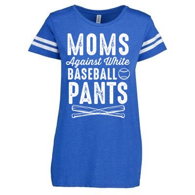 Moms Against White Baseball Pants Softball Baseball Mom Cool Gift Enza Ladies Jersey Football T-Shirt