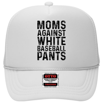 Moms Against White Baseball Pants For Mom Hat