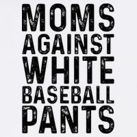 Moms Against White Baseball Pants For Mom Hat