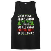 Might As Well Sleep Under The Tree Christmas Pajamas PosiCharge Competitor Tank