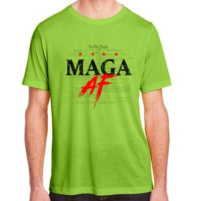 Maga Af We The People Have Spoken Donald Trump 47th President Of The Usa Adult ChromaSoft Performance T-Shirt