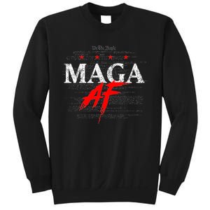 Maga Af We The People Have Spoken Donald Trump 47th President Of The Usa Sweatshirt