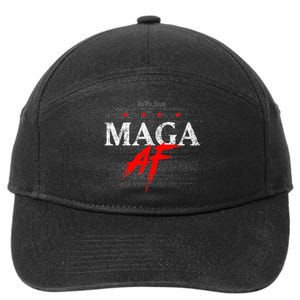 Maga Af We The People Have Spoken Donald Trump 47th President Of The Usa 7-Panel Snapback Hat