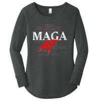 Maga Af We The People Have Spoken Donald Trump 47th President Of The Usa Women's Perfect Tri Tunic Long Sleeve Shirt