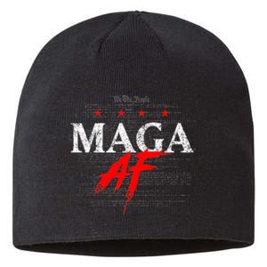 Maga Af We The People Have Spoken Donald Trump 47th President Of The Usa Sustainable Beanie