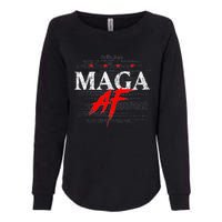 Maga Af We The People Have Spoken Donald Trump 47th President Of The Usa Womens California Wash Sweatshirt