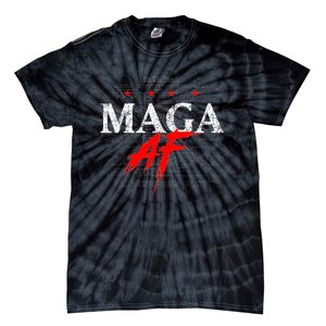 Maga Af We The People Have Spoken Donald Trump 47th President Of The Usa Tie-Dye T-Shirt