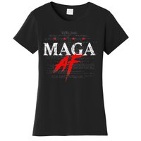 Maga Af We The People Have Spoken Donald Trump 47th President Of The Usa Women's T-Shirt