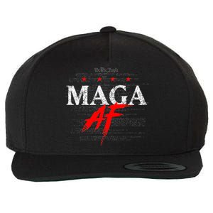 Maga Af We The People Have Spoken Donald Trump 47th President Of The Usa Wool Snapback Cap