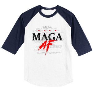 Maga Af We The People Have Spoken Donald Trump 47th President Of The Usa Baseball Sleeve Shirt