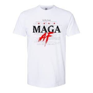 Maga Af We The People Have Spoken Donald Trump 47th President Of The Usa Softstyle CVC T-Shirt