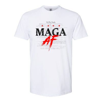 Maga Af We The People Have Spoken Donald Trump 47th President Of The Usa Softstyle CVC T-Shirt