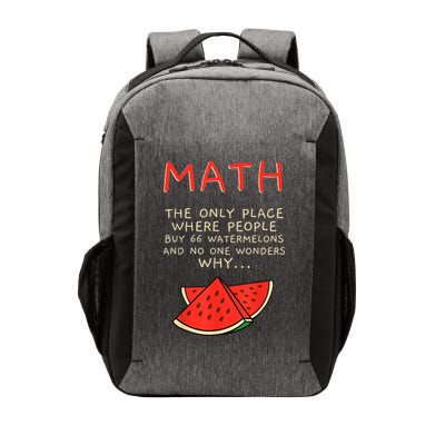 Math And Watermelons Mathematics Calculation Numbers Vector Backpack