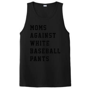 Moms Against White Baseball Pants PosiCharge Competitor Tank