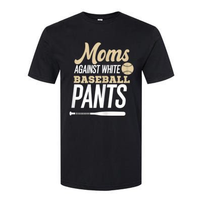 Moms Against White Baseball Pants Softstyle® CVC T-Shirt