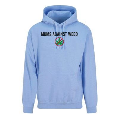 Moms Against Weed Say No To Marijuana Unisex Surf Hoodie