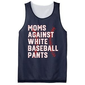 Moms Against White Baseball Pants Funny Baseball Mesh Reversible Basketball Jersey Tank