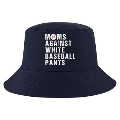 Moms Against White Baseball Pants Cool Comfort Performance Bucket Hat