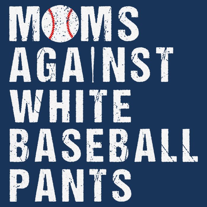 Moms Against White Baseball Pants 16 in Basic Backpack