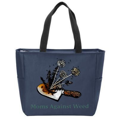 Moms Against Weed Funny For Women Zip Tote Bag